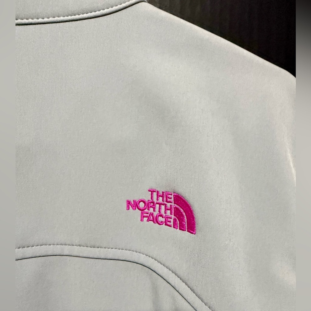 🛷North Face Apex Bionic Windwall Gray Pink Jacket - Picture 12 of 16